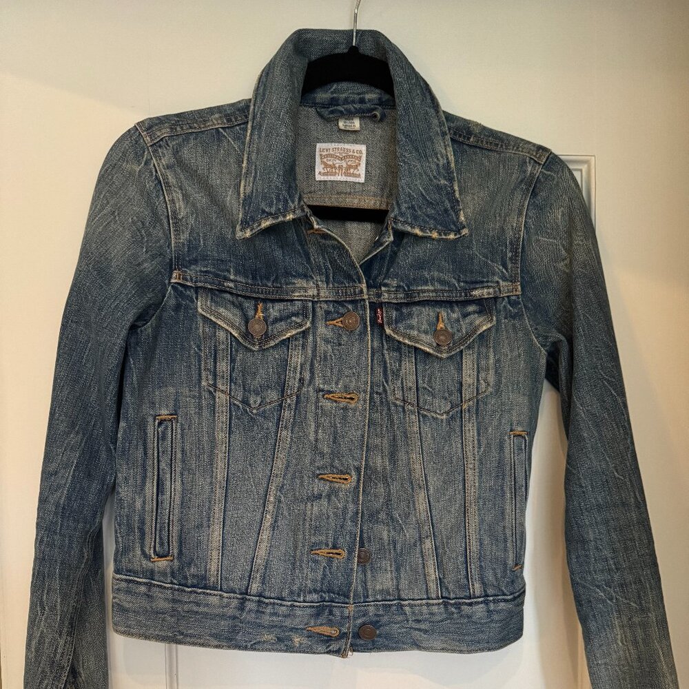 Levi's Acid Washed Jean Jacket